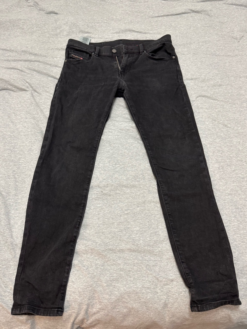 Diesel Men's Black D-Strukt Jeans